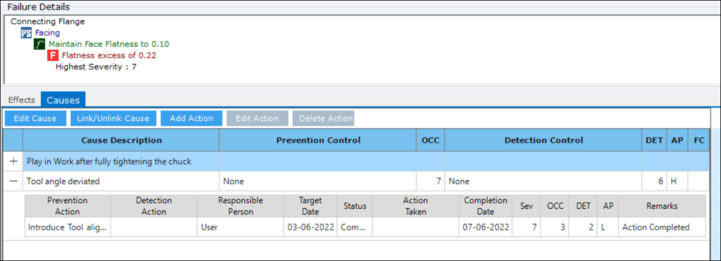 Action planning and tracking